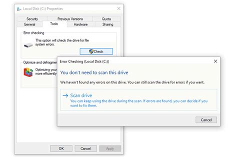 testing hard drive for errors|scan errors on hard drive.